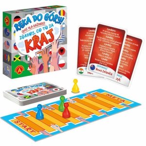 Quiz dla każdego Gra Ręka do góry-co za kraj 2747