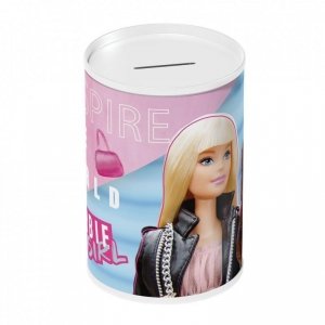 Skarbonka metalowa Barbie 10x15cm