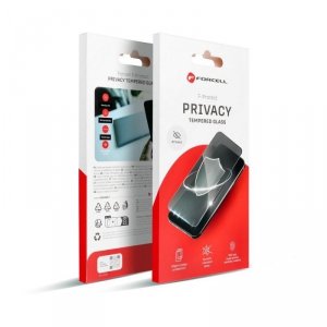Szkło hartowane do iPhone 15 Forcell Privacy Glass czarne