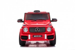 Mercedes AMG G63 dla dzieci Czerwony + Pilot
