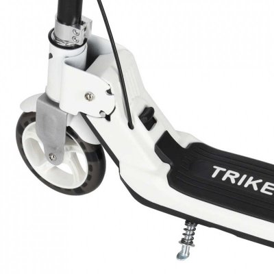 Hulajnoga dla dzieci TRIKE FIX dwukołowa LED składana podwójne hamulce czarna