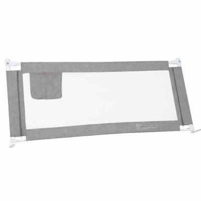 Barierka do łóżka ochronna zabezpieczenie blokada osłona 140cm szara