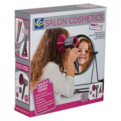 Zestaw fryzjerski dla dzieci suszarka prostownica 20 elementów