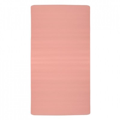 Mata do ćwiczeń jogi gruba 185x80x1,5 cm różowa