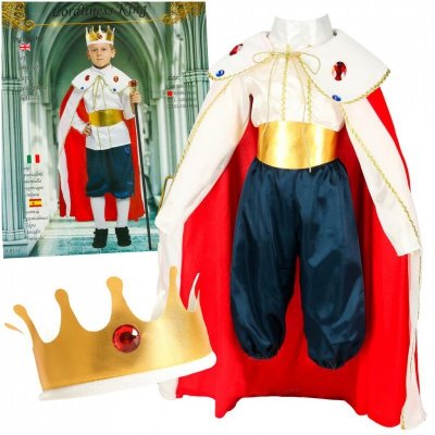 Kostium strój karnawałowy król rozmiar M