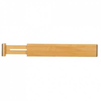 Organizer do szuflady bambusowy separator regulowany na sztućce narzedzia 43cm 1 sztuka