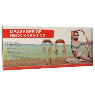 Kołnierz masujący rozgrzewający masażer Shiatsu szyi karku pleców
