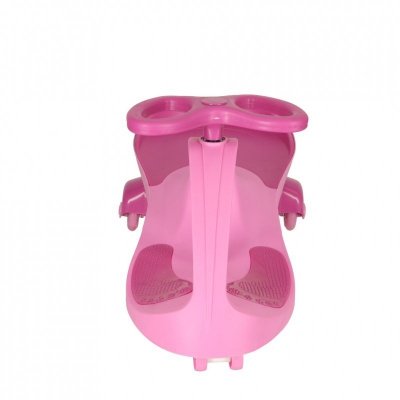 Jeździk grawitacyjny świecące koła LED różowy