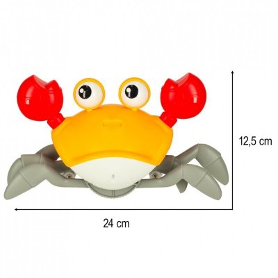 Krab uciekający pełzający czujnik interaktywna akumulator USB