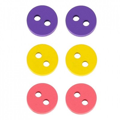 Zestaw edukacyjny do nauki szycia guzików jeż jeżyk