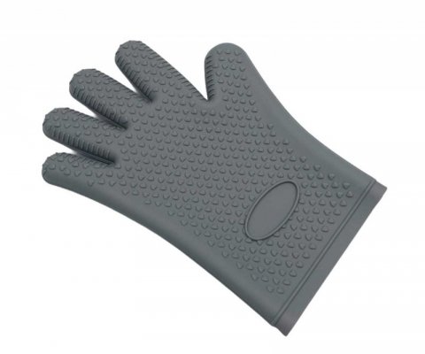 RĘKAWICA KUCHENNA SILIKONOWA 5 PALCÓW