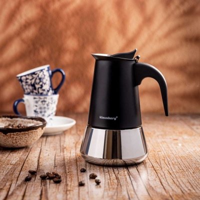 KAWIARKA ZAPARZACZ DO KAWY 300ml KLAUSBERG KB-7845 INDUKCJA