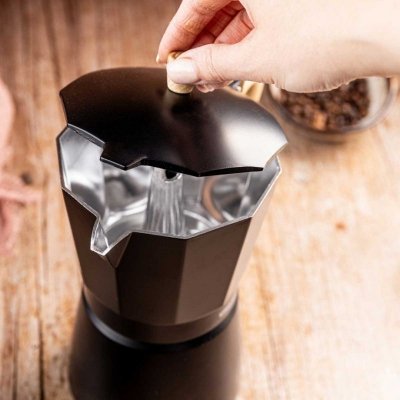 KAWIARKA ZAPARZACZ DO KAWY 300ml KINGHOFF KH-1886 INDUKCJA