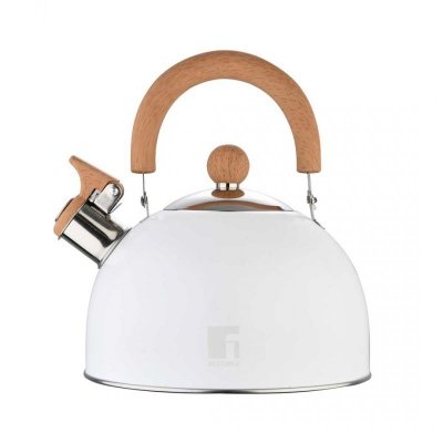 CZAJNIK STALOWY Z GWIZDKIEM 2,3L BERGNER BG-37304 NATURALLY