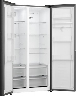 Gorenje Chłodziarko-zamrażarka NRS917E41BXWD Side by Side