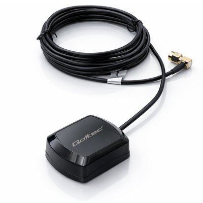 Mobilna Antena GPS GLONASS z podstawą magnetyczną | dookólna |   28dBi | 50W | SMA RA