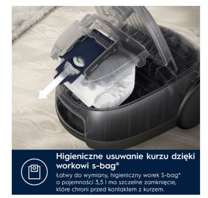 Odkurzacz workowy linia 600      EB61C2DBP