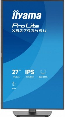 Monitor 27 cali XB2793HSU-B1 IPS, HDMI, DP, 2x2W, 2xUSB, 350cd, 1500:1, HAS 150/PIVOT
