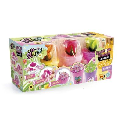 Zestaw kreatywny So Slime Kwiatowe Kreacje 3 doniczki