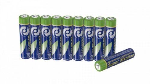 Baterie super alkaliczne AAA, 10 sztuk