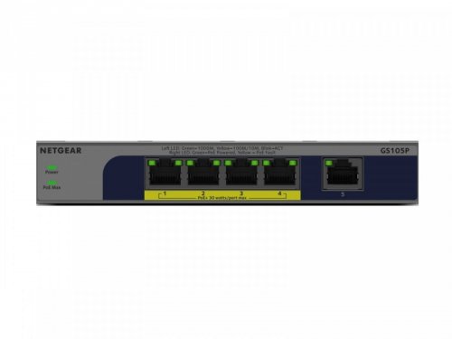 Przełącznik niezarządzalny 5 portów Gigabit Ethernet W/POE+