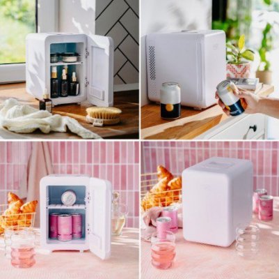 Mini lodówka 4l biała AD 8084