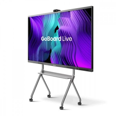 Monitor interaktywny 75MR6DE 75 cali 4K GoBoard Live zaawansowany wyświetlacz interaktywny z wbudowaną kamerą 4K