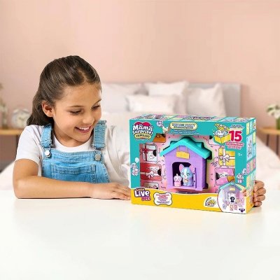 Zestaw figurek Little Live Pets - Families Domek mamy party