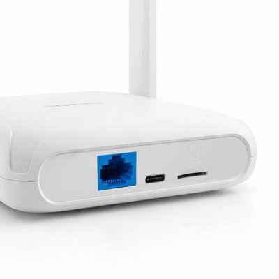 Router Home&Travel 4G LTE WiFi 6 | AX300 | 2.4GHz | Dual Antena |USB-C | Micro SIM