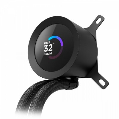 Chłodzenie wodne Kraken PLUS 240 RGB LCD czarne