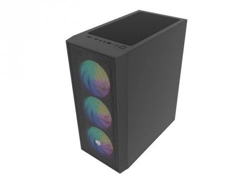Obudowa Shobo SH8F ARGB Midi tower z oknem czarna