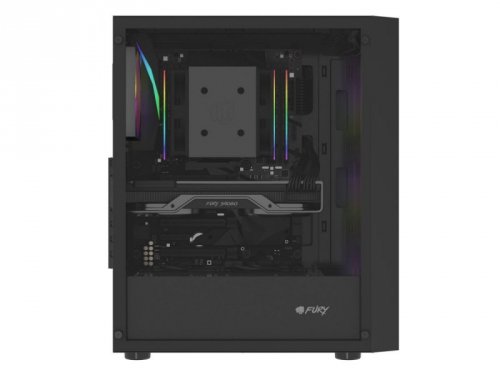 Obudowa Shobo SH8F ARGB Midi tower z oknem czarna