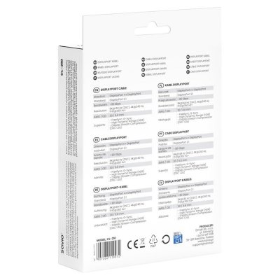 Kabel CL-210 Displayport 2.1 2m