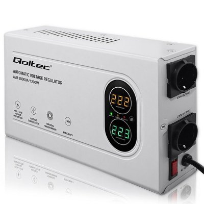 Stabilizator napięcia AVR 2000VA | 1200W | Toroidalny transformator
