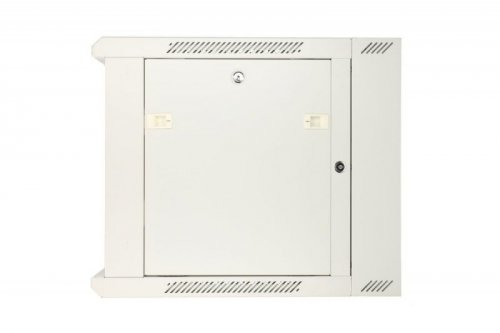 Extralink Szafka wisząca rack 12U 600x600 szara dwusekcyjna