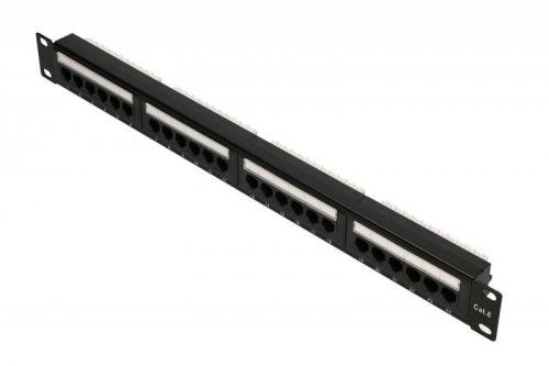 Extralink Patchpanel 24 porty CAT6 UTP V2