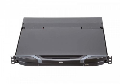 ATEN Konsola Short Depth USB HDMI DVI VGA Dual Rail LCD