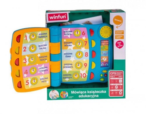 Smily Play Mówiąca książeczka edukacyjna Winfun