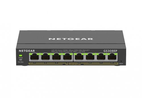 Netgear Przełącznik GS308EP 8xGE PoE+