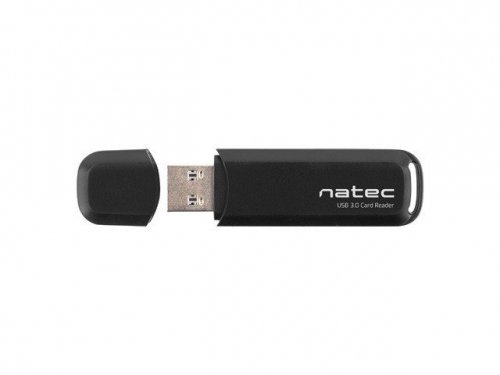 Natec Czytnik kart pamięci Scarab 2 SD/Micro SD, USB 3.0 Czarny