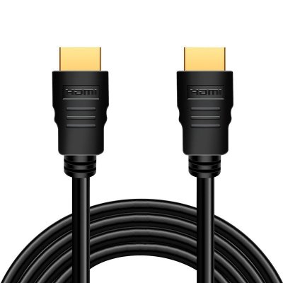 Kabel HDMI 4K/60Hz, CCS , czarny, 1m