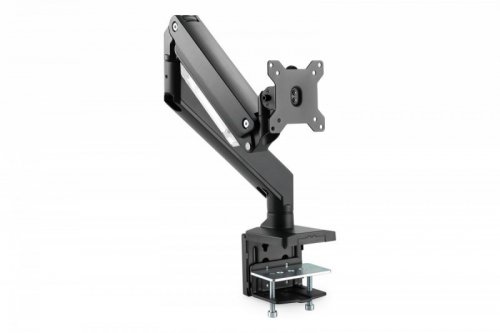 Digitus Ramię biurkowe pojedyncze z zaciskiem, 1xLCD, max. 35&quot;, max. obciążenie 15kg, ze sprężyną gazową