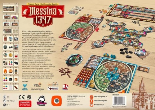 Portal Games Gra Messina 1347 (PL)