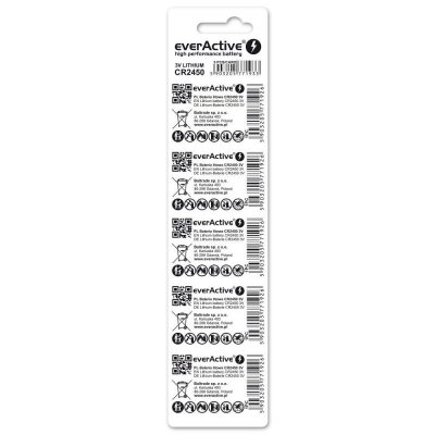 everActive Baterie litowe mini CR2450 blister 5 szt.