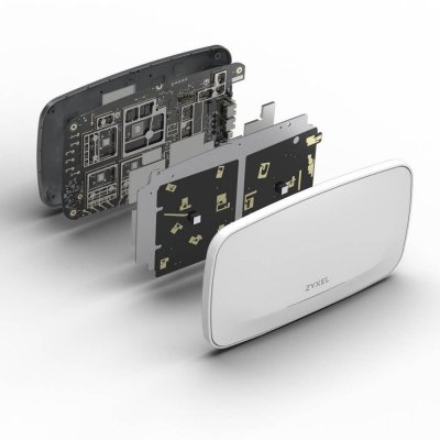 Zyxel Punkt dostępu AP Single Pack 802.11be AP, Smart Antenna, Standalone                  NebulaFlex 1 year Nebula Pro pack lic
