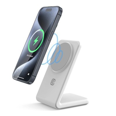 CRONG Ładowarka bezprzewodowa MagSpot Stand 2w1 z MagSafe do iPhone i AirPods