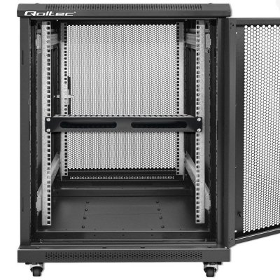 Qoltec Organizer kabli do szaf RACK 19&quot; | 24 porty | 1U