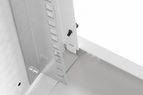 Digitus Szafa sieciowa wisząca 19&quot; 7U, SOHO PRO 370 x 540 x 400 mm, nośność 60kg, drzwi szyba, niezłożona Szara