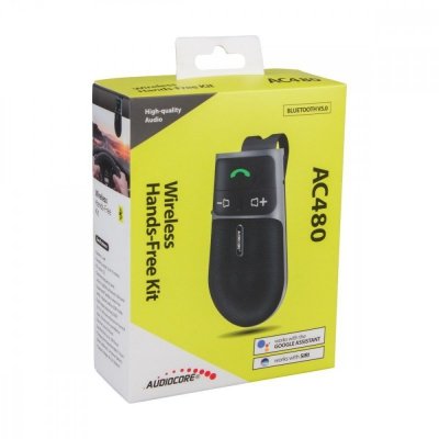 Audiocore Zestaw głośnomówiący BT 5.0 A2DP AC480