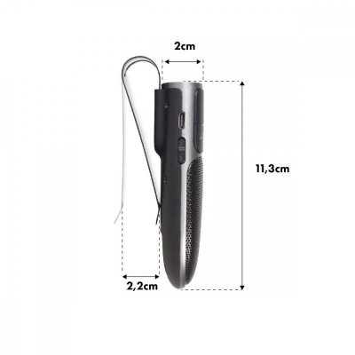 Audiocore Zestaw głośnomówiący BT 5.0 A2DP AC480